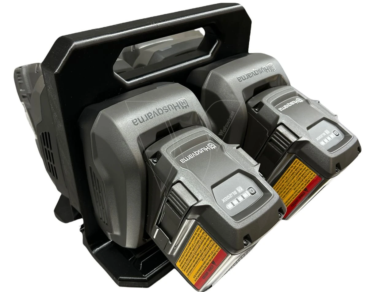 Houder Voor 4x Husqvarna Qc250 Laders 6 Houder Voor 4x Husqvarna Qc250 Laders - Afbeelding 4