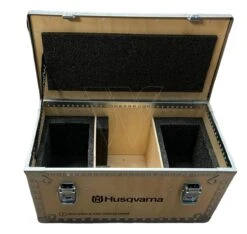 Husqvarna Opbergbox Hout 2x Accu & Lader -Husqvarna Winkel 529475101 3 HUSQVARNA20OPBERGBOX20HOUT202X20BLI20ACCU2020QC20LADER