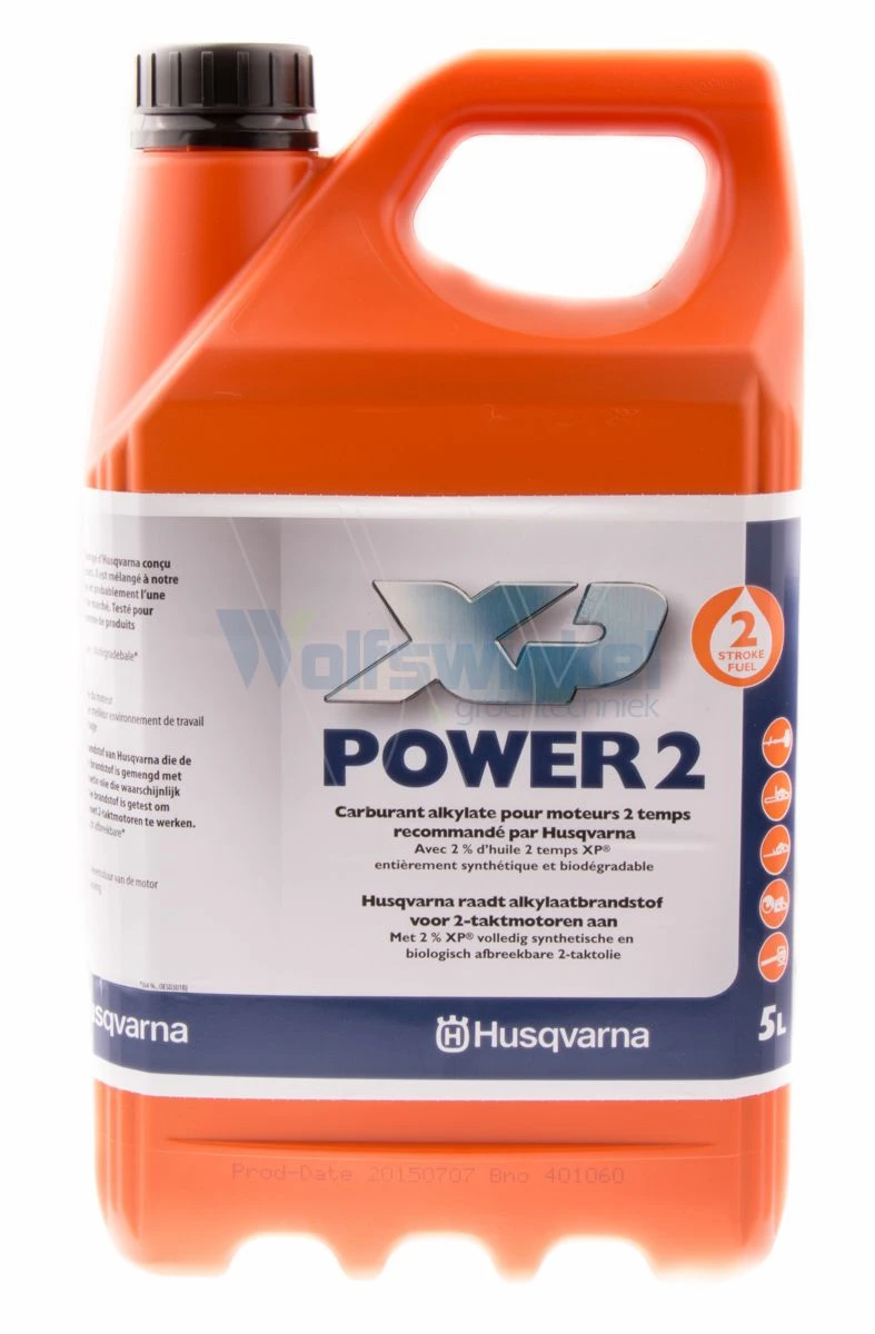 5l. Husqvarna Power 2-takt Brandstof Xp 3 5l. Husqvarna Power 2-takt Brandstof Xp