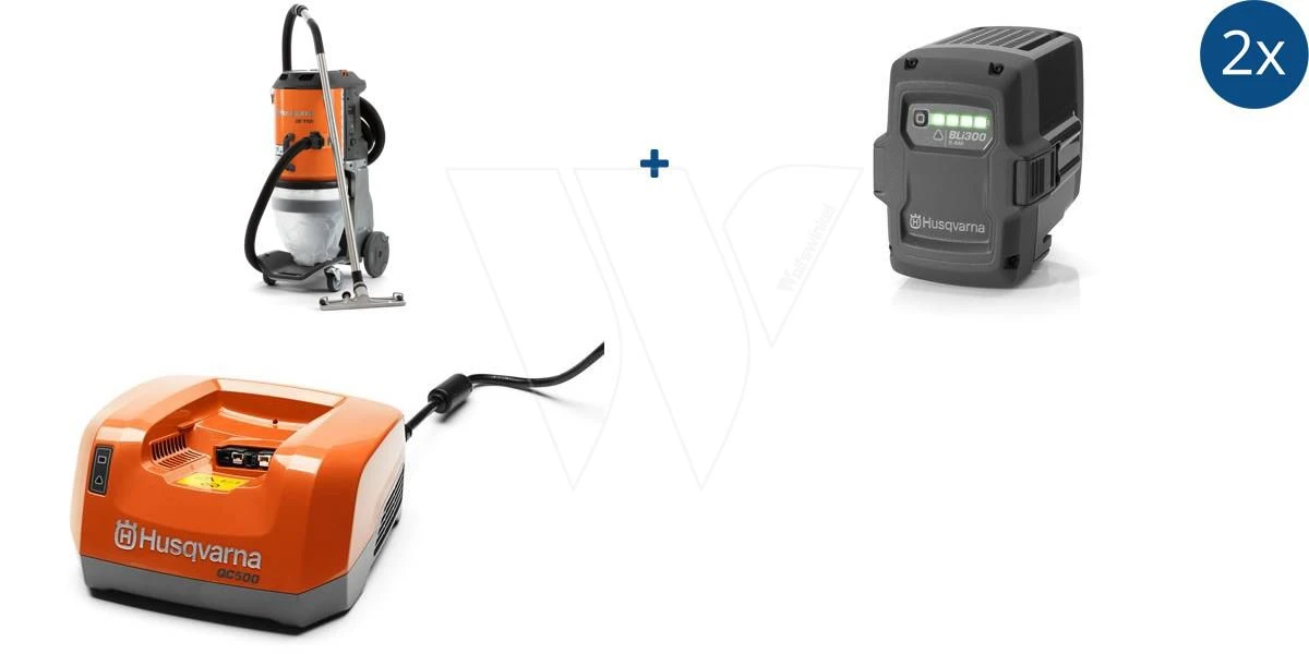 Husqvarna De 110i Accu Stofzuiger Actie! 3 Husqvarna De 110i Accu Stofzuiger Actie!